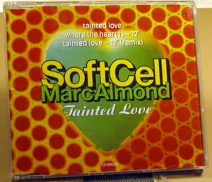 Soft Cell Tainted Love 3 pistes CD britannique single 12 pouces remix Marc Almond 1991 OOP - Photo 1/2