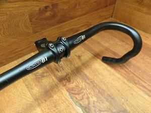 ELEVEN 81 ROAD BIKE DROP HANDLEBARS 31.8x 42 & 1 1/8 X 80MM STEM - Picture 1 of 6