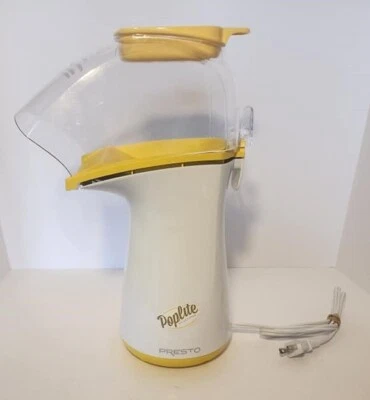 Máquinas eléctricas para hacer palomitas de maíz Presto PopLite aire caliente sin aceite saludable Foto 1 de 4