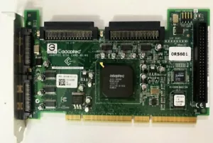 Adaptec Controller Card ASC-39160 PCI SCSI Adapter Ultra 160 pci3.0 PCI-X - Picture 1 of 3