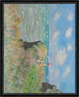 Cliff Walk at Pourville Claude Monet Frankreich Klippen Spazieren Faks_B 01269