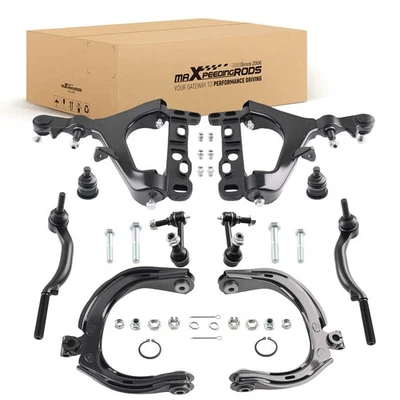 10pcs Front Control Arms Suspension for Chevy Trailblazer Envoy Bravada Rainier Foto 1 de 4