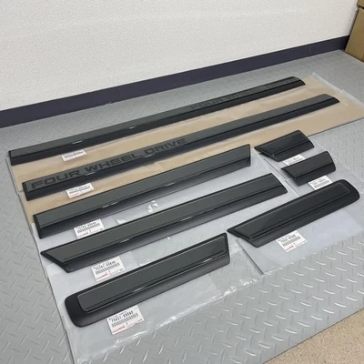 TOYOTA LAND CRUISER Genuine FZJ80 1993-97 Door Mouldings LH RH Set of 8 Japan - Imagem 1 de 4