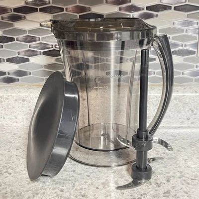 Mezclador de fiesta Nuwave 48 oz jarra licuadora con cuchilla y cubierta de jarra H1 SIN BPA Foto 1 de 4