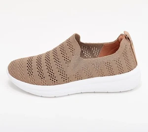Clarks Ezera Path Cloudsteppers Zapatos Sin Cordones Tejidos Cálidos Beige 9/M Nuevos - Imagen 1 de 2