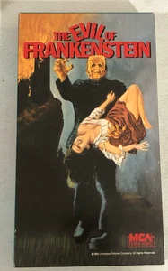 The Evils Of Frankenstein VHS Tape Peter Cushing - Picture 1 of 3
