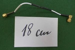 10 Stück 18 cm OSM-Americon SMA (+) - SMA (+) RG-188 A-U Teflon Koaxialkabel - Bild 1 von 7