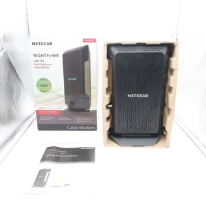 NETGEAR Nighthawk CM1200 DOCSIS 3.1 Cable Modem w/ Box & Accessories - Photo 1/9