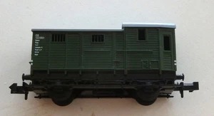 Minitrix N Güterzugbegleitwagen ,grün, 1283 - Bild 1 von 2
