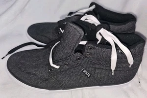 NEW State Men's Low-Cut Mercer Denim Skate Sneakers Black Size 12M - Picture 1 of 5