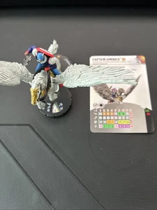 Heroclix Marvel Captain America on Pegasus M23-001 Convention Exclusive LE - Picture 1 of 1