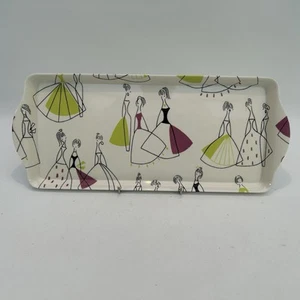 Pimpernel Portmeirion Fifi Melamine Sandwich Tray 1950's Style Graphics - Picture 1 of 10