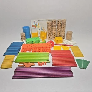 Tinkertoy Bastelspielzeug Konvolut unvollständig Vintage 80er Set - 200+ Teile - Bild 1 von 15
