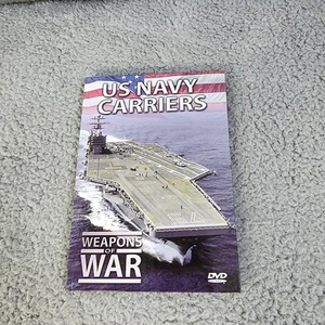 US Navy Carriers - Weapons of War DVD Book United States Naval Aircraft Carrier - Picture 1 of 5