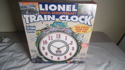 Reloj Tren Lionel 7183 100 Aniversario Sin Probar Foto 1 de 3