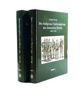 Die feldgraue Uniformierung des deutschen Heeres 1907 bis 1918. 2 Bände. Hrsg. v - Picture 1 of 1