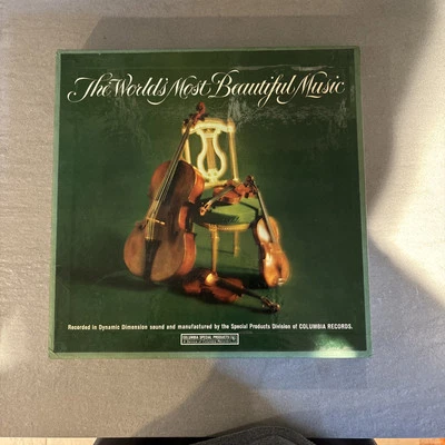 THE WORLD'S MOST BEAUTIFUL MUSIC-COLUMBIA 12-LP VINYL BOX SET w BOOKLET - Image 1 of 4