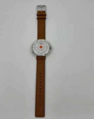 Reloj Klokers 08 años sesenta coral correa de cuero marrón KLOK-08-D2 Foto 1 de 3