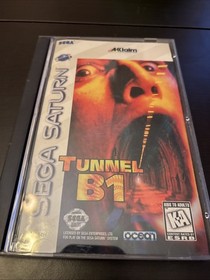 Tunnel B1 (Sega Saturn, 1997) CIB tested, works! Free shipping! As Pictured!