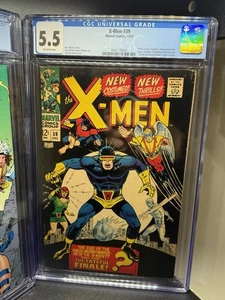 Marvel Comics Group Comic Book X-Men No. 39 Mutant-Master CGC Graded 5.5 1967 - Picture 1 of 2