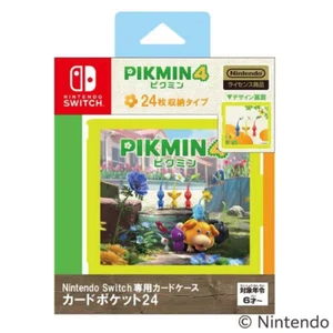 MAXGAMES Card Case for Nintendo Switch Card Pocket 24 Pikmin 4 - Picture 1 of 5