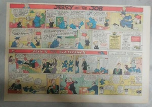 Post Cereal Ad: Jerry On The Job by Hoban ! from 1930's Size: 11 x 15 inches - Picture 1 of 1