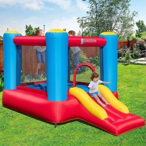 Brincolines Castillo Schlauchboote Brinca Con Soplador 480W Casa Saltarin Para Niños - Bild 1 von 6