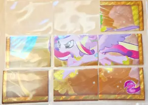 My Little Pony CRYSTAL EMPIRE Foil Card Puzzle Set 7 OF 9 (Missing F25 & F28) - Picture 1 of 2