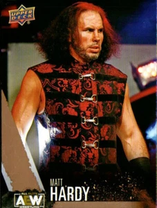 2021 Upper Deck AEW Wrestling - Gold Parallel #37 Matt Hardy - Picture 1 of 2