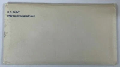 E1  1980 P D US Mint Set 13 coins PHILADELPHIA DENVER Uncirculated - Image 1 of 3