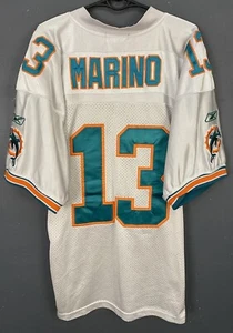 MENS DAN MARINO #13 1994 MIAMI DOLPHINS NFL AWAY FOOTBALL SHIRT JERSEY SIZE XL - Picture 1 of 12