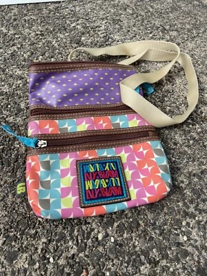 Cartera Bandolera Geométrica Lily Bloom Multi-Sección Bolso Bolsillos Foto 1 de 4