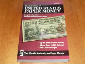 ESTADOS UNIDOS PAPEL MONEDA CATÁLOGO ESTÁNDAR EE. UU. Moneda Clasificación Valor Libro NUEVO - Imagen 1 de 7