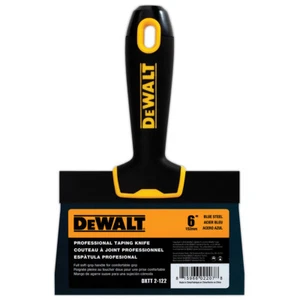 Cuchillo de cinta de acero azul DEWALT 6" con mango de agarre suave | DXTT-2-122 - Imagen 1 de 7