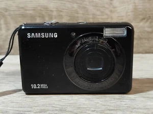 Samsung PL50 nero 10,2 MP sensore CCD fotocamera digitale compatta zoom 5x - Foto 1 di 12