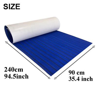 YUANJIASHENG Blaue Fase EVA Schaumstoff Boot Bodenbelag Decking Blatt rutschfest Marine Matte