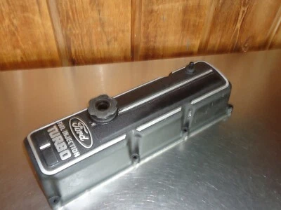 Cubierta de válvula de aluminio turbo 2,3 L fabricante de equipos originales Ford E3ZE-6582-BF Mustang turbocupé Foto 1 de 4