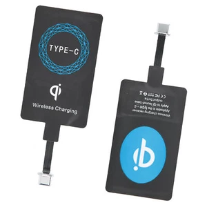 2 Stück USB C Wireless Charging Receiver Ultra Slim Typ C Wireless - Bild 1 von 11