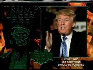 Decision 2016 Trump Under Fire Green Foil Abortion Issues #TUF34 - Bild 1 von 2