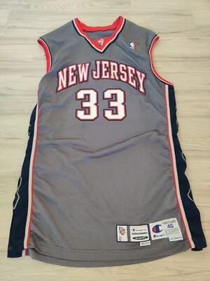 Stephon Marbury New Jersey NETS Pro Cut Team issued jersey 1999/00 46+4 - Image 1 of 4