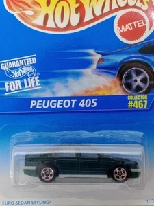 NEW Hot Wheels Collector #467 Peugeot 405 Euro-Sedan Styling! #15977 - Picture 1 of 3
