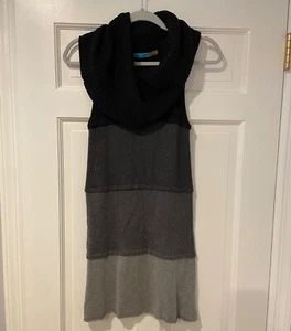 Alice + Olivia Sleeveless Cowl Neck Turtleneck Sweater Dress Sz XS - Picture 1 of 7
