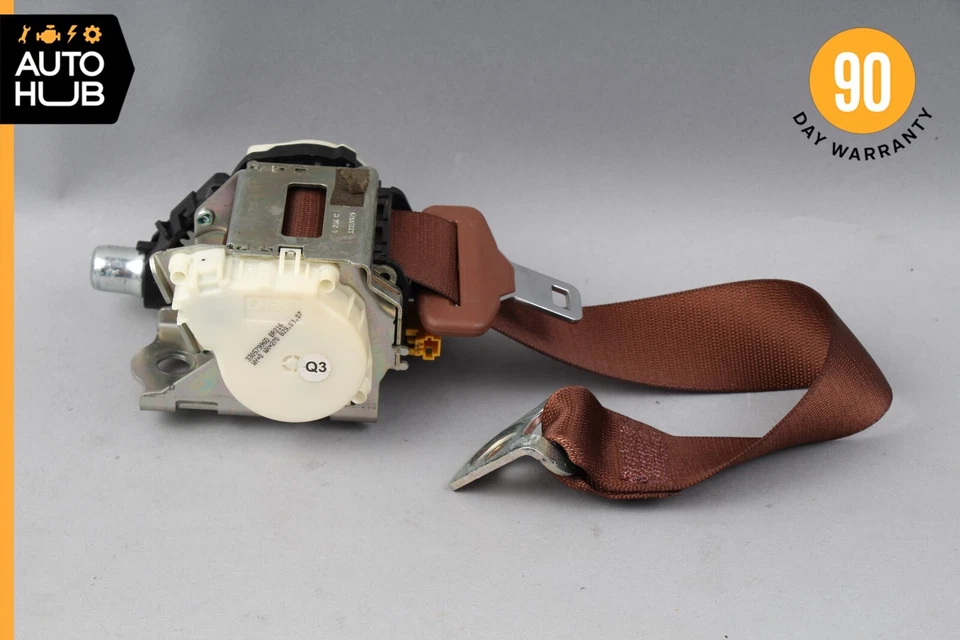 07-10 Cinturón de seguridad trasero izquierdo mercedes w216 cl600 cl550 cl63 2168600985 oem Foto 1 de 4