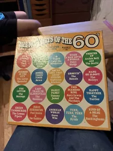 The No.1 Hits Of The 60’s-4 Album LP Box Set 12” Records Vintage Tele House RARE - Picture 1 of 10