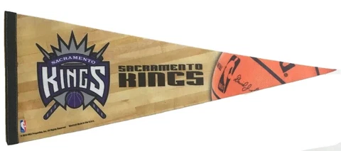 NWT NBA Sacramento Kings WinCraft Premium Felt Pennant, NBA Basketball Brand New Cover