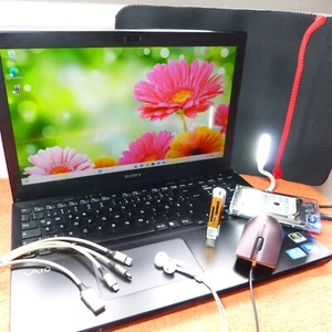 Sony Vaio SVS15 Zoll PRO Kohlefaser UltraBook Windows 11 SSD l 12GB RAM Core i7 - Bild 1 von 11