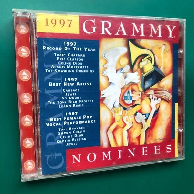 1997 GRAMMY NOMINEES Pop Rock CD Eric Clapton Celine Dion Garbage Tracy Chapman - Image 1 of 4