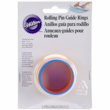 WILTON 1010 - 6 ANELLI DI DIVERSO SPESSORE PER GUIDA MATTARELLO