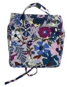 Vera Bradley Hanging Organizer Travel Bag Bengal Lily Floral Quilted Hook Pouch - Picture 1 of 11