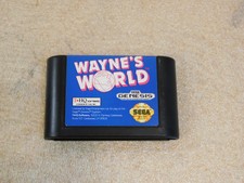 Wayne's World Sega Genesis Game Cartridge Only Tested Works